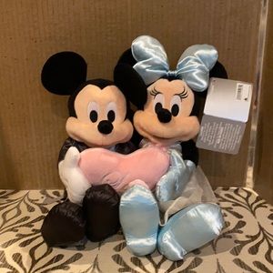 Disney Parks Mickey & Minnie Bride and Groom Plush